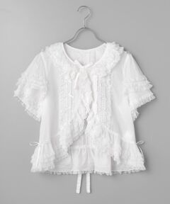美品】ピンクハウス ボレロ 総レース カーディガン ブラウス