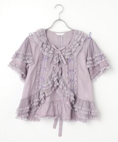 セール】 ハニーレモンテディプリントフードブラウス （シャツ