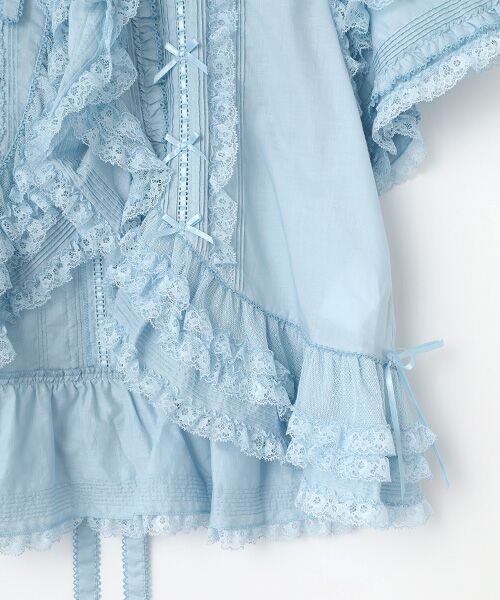 PINK HOUSE / ピンクハウス シャツ・ブラウス | レース使いボレロ風ブラウス | 詳細3