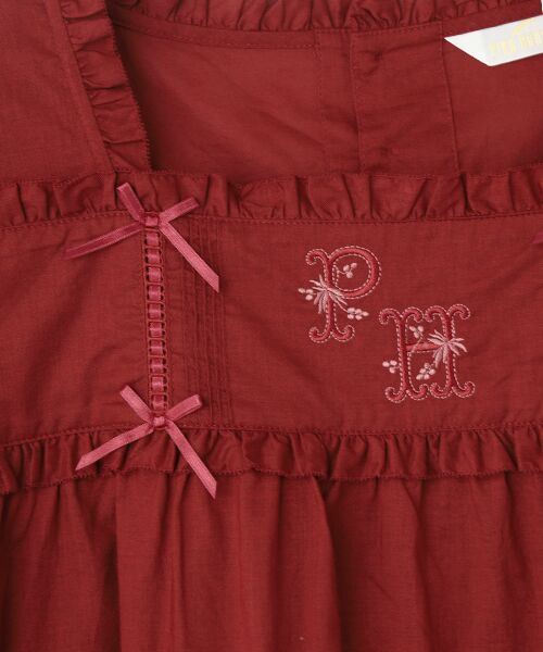 PINK HOUSE / ピンクハウス シャツ・ブラウス | ロゴ刺繍ブラウス | 詳細2