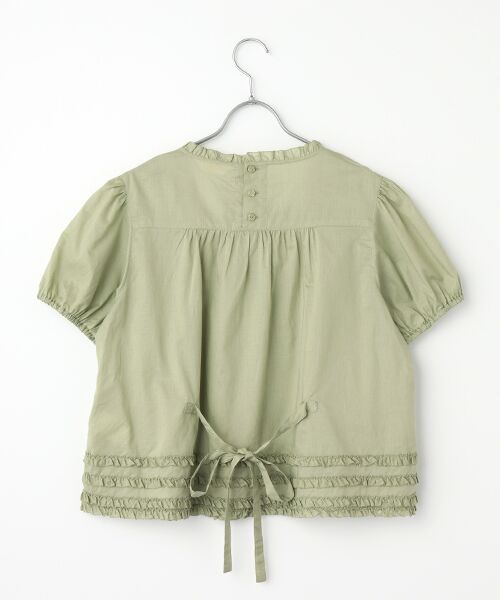 PINK HOUSE / ピンクハウス シャツ・ブラウス | ロゴ刺繍ブラウス | 詳細4