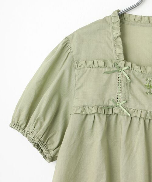 PINK HOUSE / ピンクハウス シャツ・ブラウス | ロゴ刺繍ブラウス | 詳細5