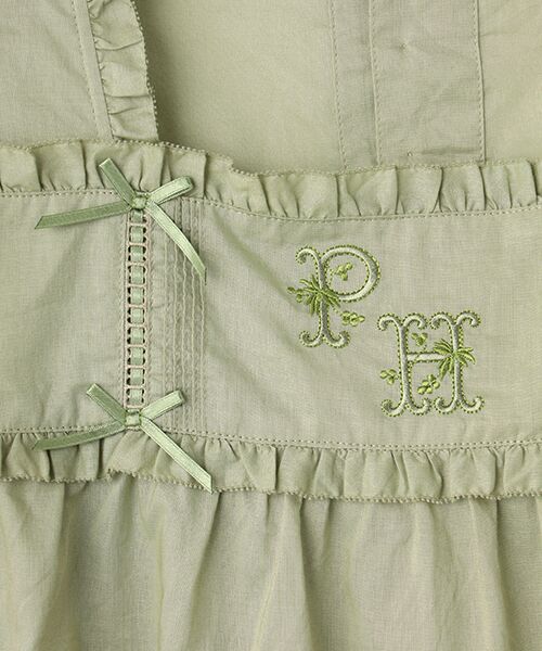 PINK HOUSE / ピンクハウス シャツ・ブラウス | ロゴ刺繍ブラウス | 詳細8