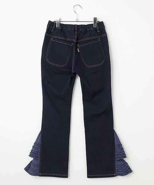 PINK HOUSE / ピンクハウス デニムパンツ | ローンフリル使いデニムパンツ | 詳細2