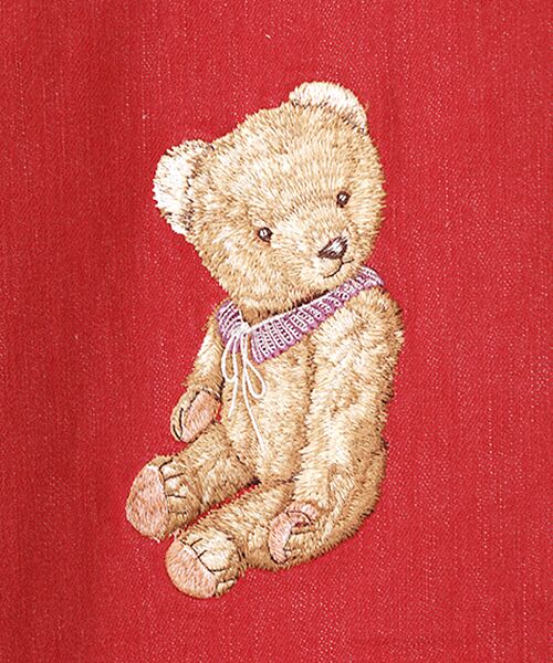 PINK HOUSE / ピンクハウス デニムパンツ | クマ刺繍デニムパンツ | 詳細6