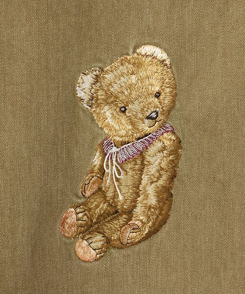 PINK HOUSE / ピンクハウス デニムパンツ | クマ刺繍デニムパンツ | 詳細23