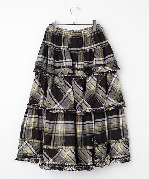 PINK HOUSE / ピンクハウス ロング・マキシ丈スカート | オリジナルチェックスカート | 詳細1