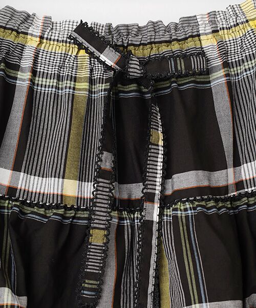 PINK HOUSE / ピンクハウス ロング・マキシ丈スカート | オリジナルチェックスカート | 詳細5