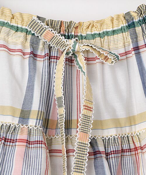 PINK HOUSE / ピンクハウス ロング・マキシ丈スカート | オリジナルチェックスカート | 詳細6