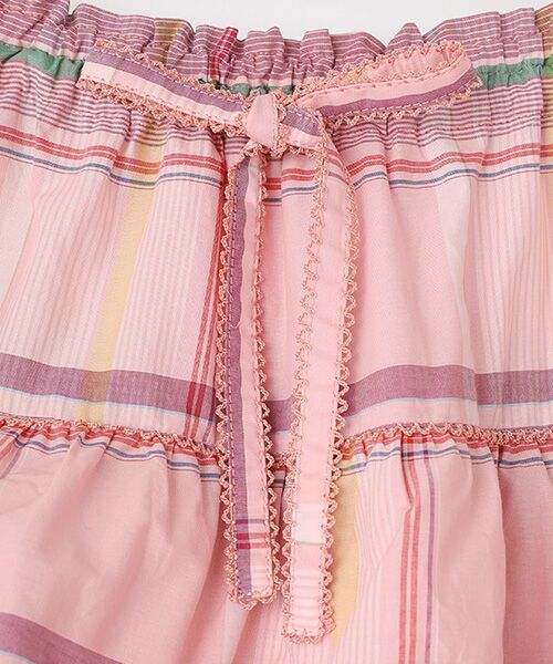 PINK HOUSE / ピンクハウス ロング・マキシ丈スカート | オリジナルチェックスカート | 詳細8