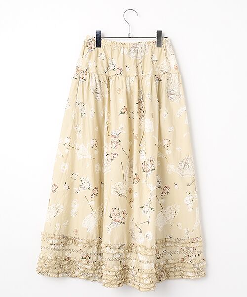 PINK HOUSE / ピンクハウス ロング・マキシ丈スカート | パラソルプリントスカート | 詳細3