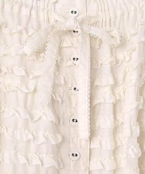 PINK HOUSE / ピンクハウス ロング・マキシ丈スカート | ローンフリルスカート | 詳細2