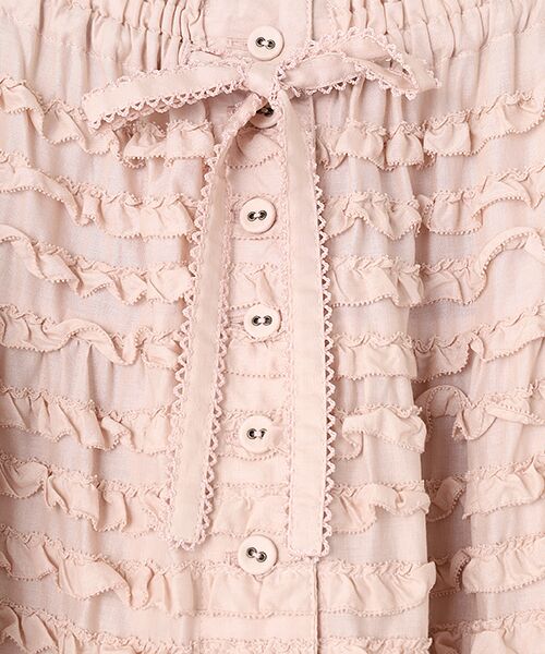 PINK HOUSE / ピンクハウス ロング・マキシ丈スカート | ローンフリルスカート | 詳細3