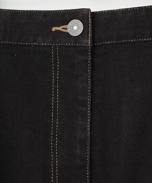 PINK HOUSE / ピンクハウス デニムスカート | フリル使いデニムスカート | 詳細1