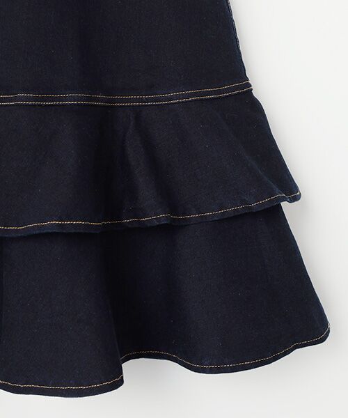 PINK HOUSE / ピンクハウス デニムスカート | フリル使いデニムスカート | 詳細4