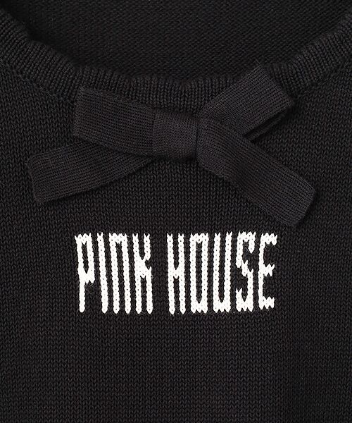 PINK HOUSE / ピンクハウス ニット・セーター | ロゴリボンニット | 詳細1
