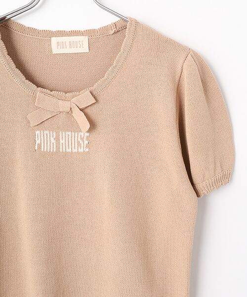 PINK HOUSE / ピンクハウス ニット・セーター | ロゴリボンニット | 詳細4
