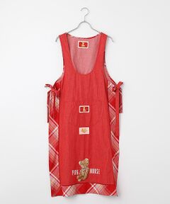 ✨プリーツプリーズ ラウンドカットトップス 赤系 フリーサイズ 4.4オンス ドライTシャツ | メンズ | 1枚 | 00300-ACT