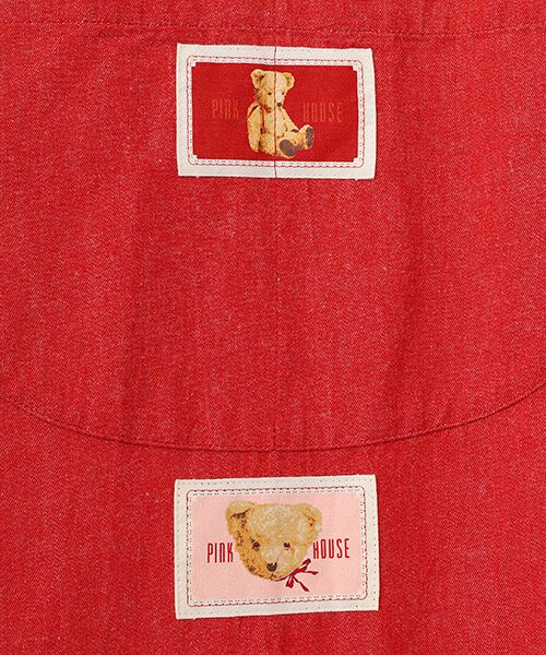 PINK HOUSE / ピンクハウス その他トップス | クマ刺繍デニムタブリエ | 詳細1