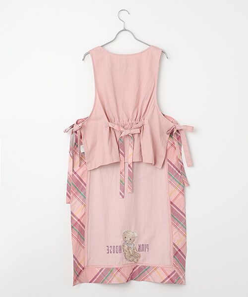 PINK HOUSE / ピンクハウス その他トップス | クマ刺繍デニムタブリエ | 詳細3