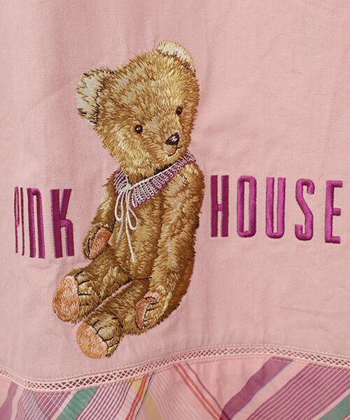 PINK HOUSE / ピンクハウス その他トップス | クマ刺繍デニムタブリエ | 詳細8