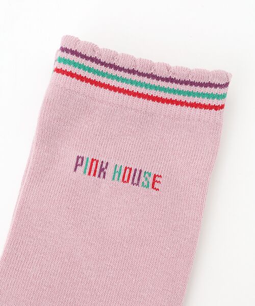 PINK HOUSE / ピンクハウス ソックス | ロゴソックス | 詳細1