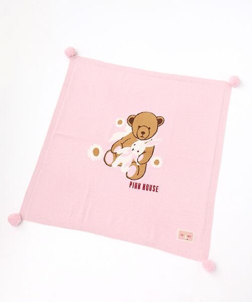 PINK HOUSE/ピンクハウス 【PINK HOUSE LIFE STYLE】ひな菊ロンド柄ストール ピンク F PINK HOUSE/ピンクハウス 【PINK HOUSE LIFE STYLE】ひな菊ロンド柄ストール ピンク F