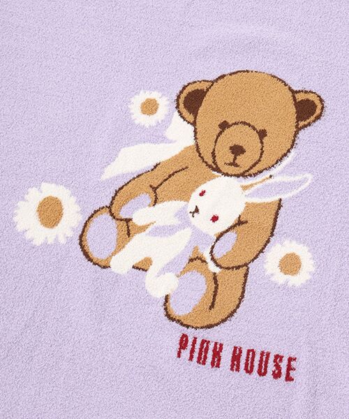 PINK HOUSE / ピンクハウス マフラー・ショール・スヌード・ストール | ●【PINK HOUSE LIFE STYLE】ひな菊ロンド柄ストール | 詳細3