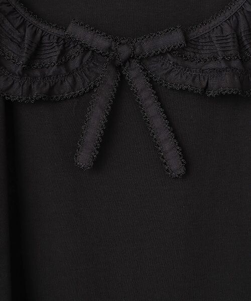 PINK HOUSE / ピンクハウス カットソー | ローンフリル襟付きカットソー | 詳細1