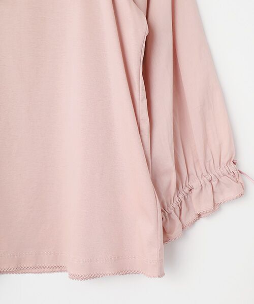 PINK HOUSE / ピンクハウス カットソー | ローンフリル襟付きカットソー | 詳細6