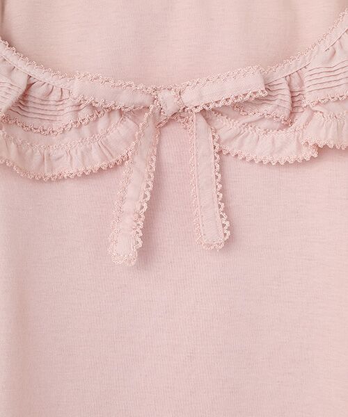 PINK HOUSE / ピンクハウス カットソー | ローンフリル襟付きカットソー | 詳細7