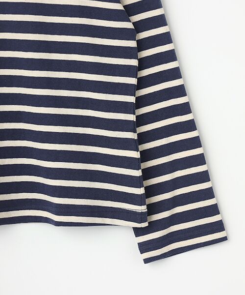 PINK HOUSE / ピンクハウス カットソー | ロゴプリントボーダーカットソー | 詳細5