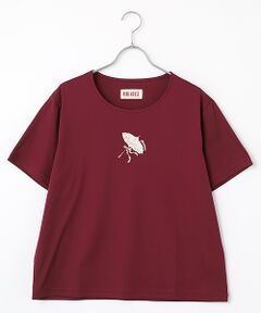 PINK HOUSE / ピンクハウス カットソー | パラソル刺繍カットソー