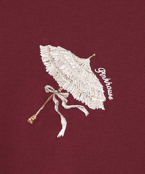 PINK HOUSE / ピンクハウス カットソー | パラソル刺繍カットソー | 詳細8