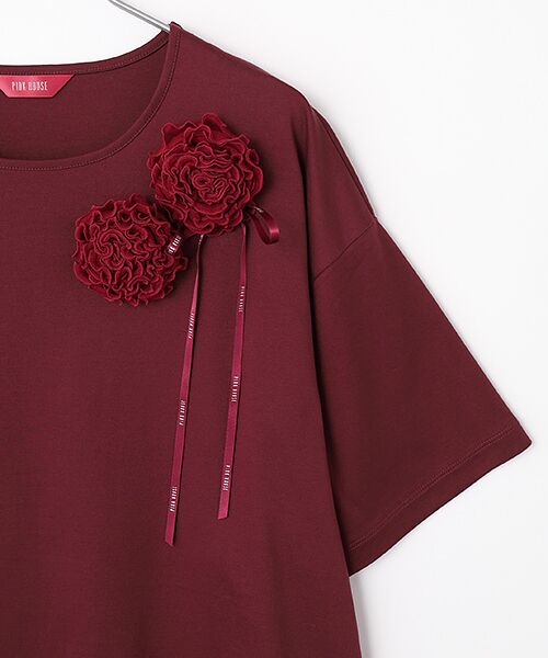 PINK HOUSE / ピンクハウス カットソー | モチーフ付きカットソー | 詳細4