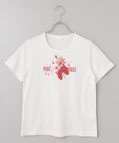 pink house Tシャツ イチゴ柄 苺 日本製 ピンクハウス pink house Tシャツ イチゴ柄 苺 日本製 ピンクハウス レディース