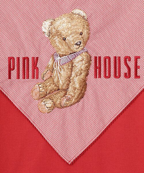 PINK HOUSE / ピンクハウス カットソー | クマ刺繍ストール付きカットソー | 詳細6
