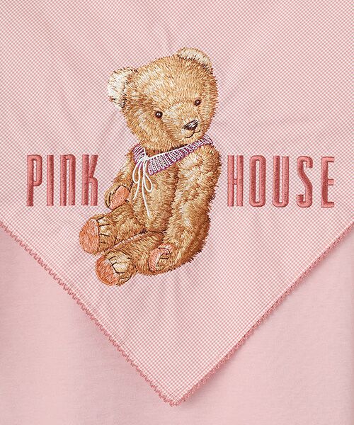 PINK HOUSE / ピンクハウス カットソー | クマ刺繍ストール付きカットソー | 詳細8