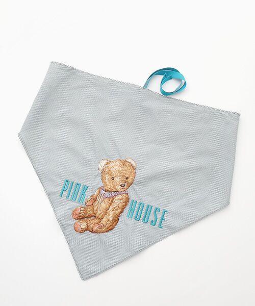 PINK HOUSE / ピンクハウス カットソー | クマ刺繍ストール付きカットソー | 詳細15