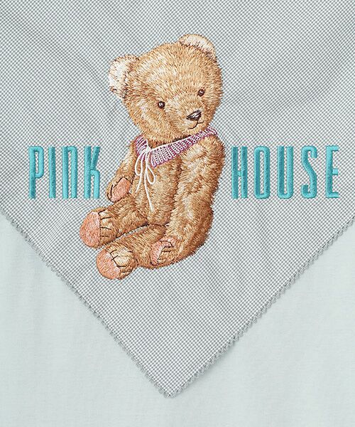 PINK HOUSE / ピンクハウス カットソー | クマ刺繍ストール付きカットソー | 詳細17