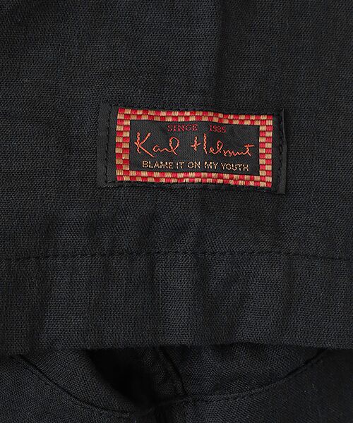 PINK HOUSE / ピンクハウス シャツ・ブラウス | Karlくんミーティングアップリケ付きシャツブラウス | 詳細6