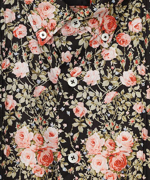 PINK HOUSE / ピンクハウス シャツ・ブラウス | 小バラプリントシャツブラウス | 詳細1