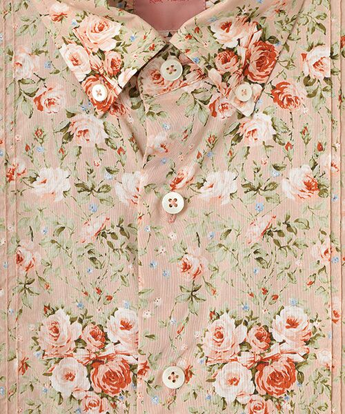PINK HOUSE / ピンクハウス シャツ・ブラウス | 小バラプリントシャツブラウス | 詳細6