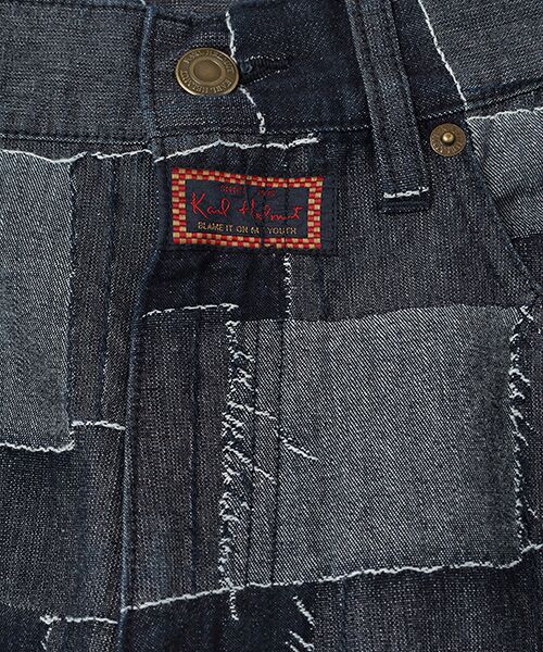 PINK HOUSE / ピンクハウス デニムパンツ | パッチワークジャガードパンツ | 詳細7
