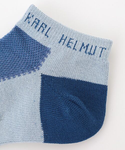 PINK HOUSE / ピンクハウス ソックス | 配色パッチワークソックス | 詳細1