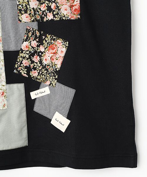 PINK HOUSE / ピンクハウス Tシャツ | 小バラプリントパッチワークＴシャツ | 詳細3