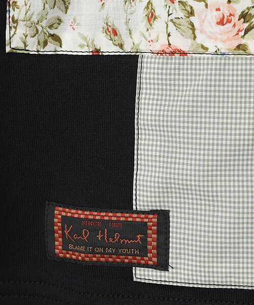 PINK HOUSE / ピンクハウス Tシャツ | 小バラプリントパッチワークＴシャツ | 詳細4