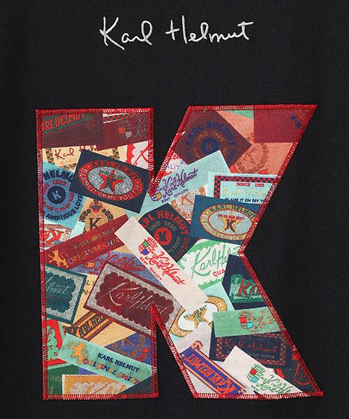 PINK HOUSE / ピンクハウス Tシャツ | ＫロゴアップリケＴシャツ | 詳細1