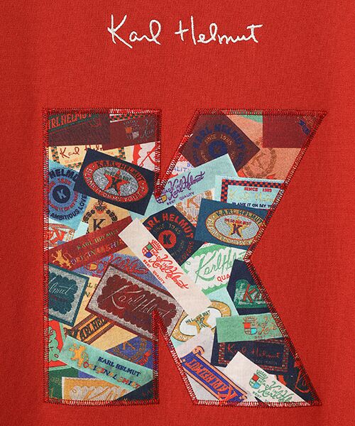 PINK HOUSE / ピンクハウス Tシャツ | ＫロゴアップリケＴシャツ | 詳細5