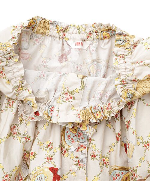 PINK HOUSE / ピンクハウス ロング・マキシ丈スカート | ●パフュームプリントミディスカート | 詳細5